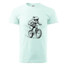 Naštvaný Dinosaurus na kole