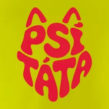 Psí táta nápis v hlavě