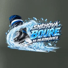 Hokejová sněhová bouře