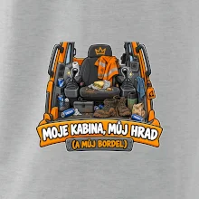 Kabina bagristy můj hrad a můj bordel
