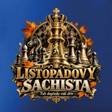 Listopadový šachista se zlatým králem