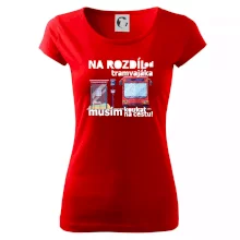 Na rozdíl od tramvajáka musím koukat na cestu