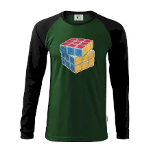 Rubikova kostka kreslená