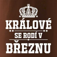 Králové se rodí v březnu