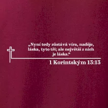 Citáty z bible - 1 Korintským 13:13