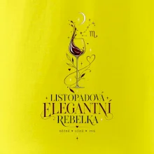Listopadová elegantní rebelka s hvězdami