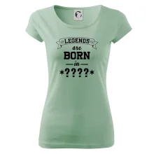 Legends are born in vlastní ročník