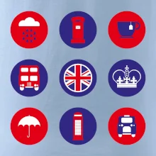 Anglie symboly v kruzích