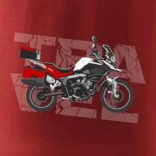 Cestovní enduro červená