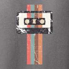 Retro kazeta - pruhy