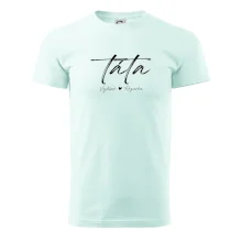 Triko táta psací se jmény dětí
