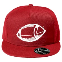 Americký fotbal míč skica