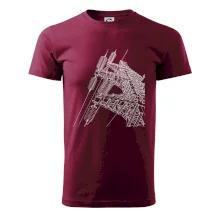 Nákres stožáru vysokého napětí