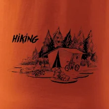 Hiking - obrázek kreslený