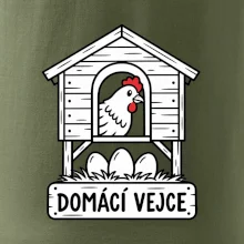 Domácí vejce z veselého kurníku