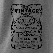 Vintage Etiketa - 2002