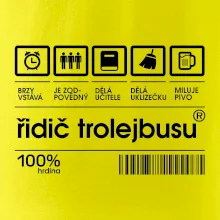 Čárový kód -  Řidič trolejbusu