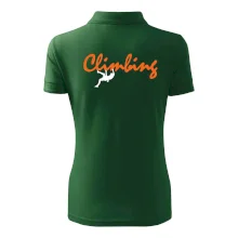 Climbing psací text