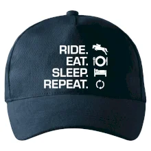 Ride Eat Sleep Repeat koně Ride Eat Sleep Repeat koně