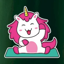 Yoga veselý jednorožec