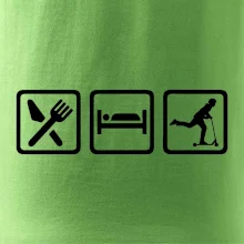 Eat sleep koloběh - koloběžka