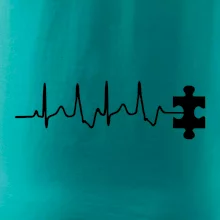EKG puzzle rozpojené