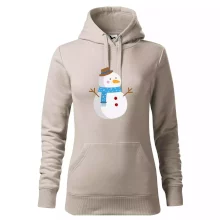 Sněhulák se šálou