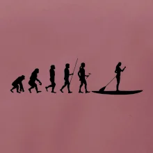 Evoluce paddleboard žena