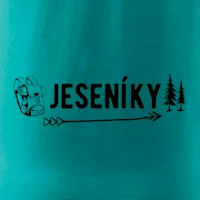 Jeseníky nápis
