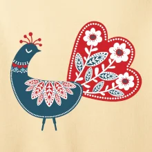 Folklor - páv modrý