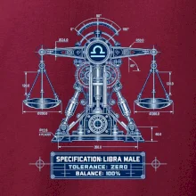Váhy Engineering of Libra technický motiv