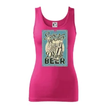 Save water drink beer poster