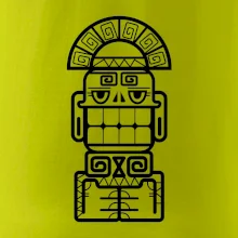 Mayové - socha se zuby