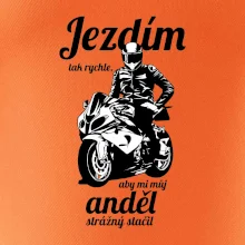 Silniční motorka - jezdím tak rychle, aby mi můj anděl strážný stačil