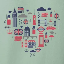 Anglie symboly srdce