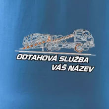 Odtahová služba - nakládání auta