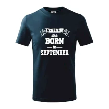 Legends are born in September