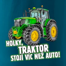 Holky, traktor stojí víc než auto