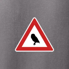 Dopravní značka - Pozor sova