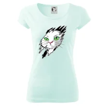 Kočka v roztrženém triku