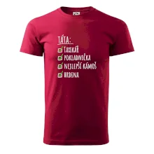 Táta - check list