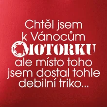 Chtěl jsem dostat motorku - Vánoce
