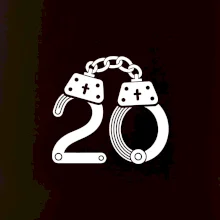 Narozeninové tričko pro policajta - pouta 20