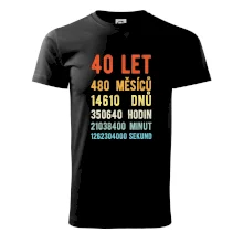 Narozeniny 40 přepočet času