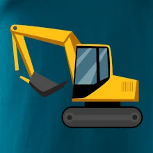 Bagr bez nápisu  z boku