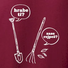 Hrabe ti, už zase rejpeš