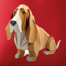 Baset slepený z papíru