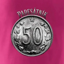 Padesátník 1963 - 1978 s nápisem