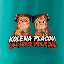 Nohejbal kolena pláčou srdce hraje