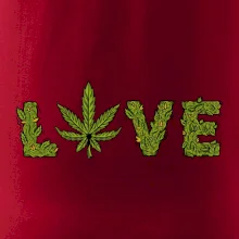 Konopí nápis love